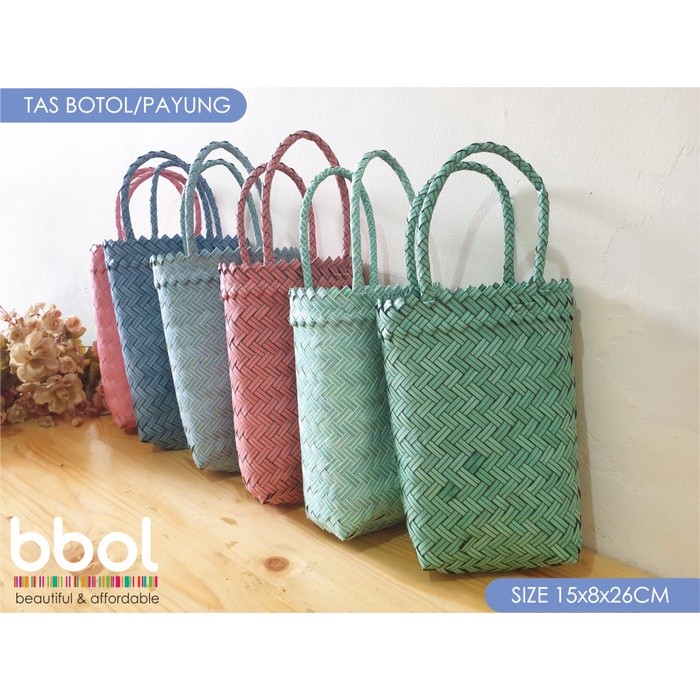 Tas Botol | Tas Souvenir | Tas Anyaman Plastik | Tas Hampers