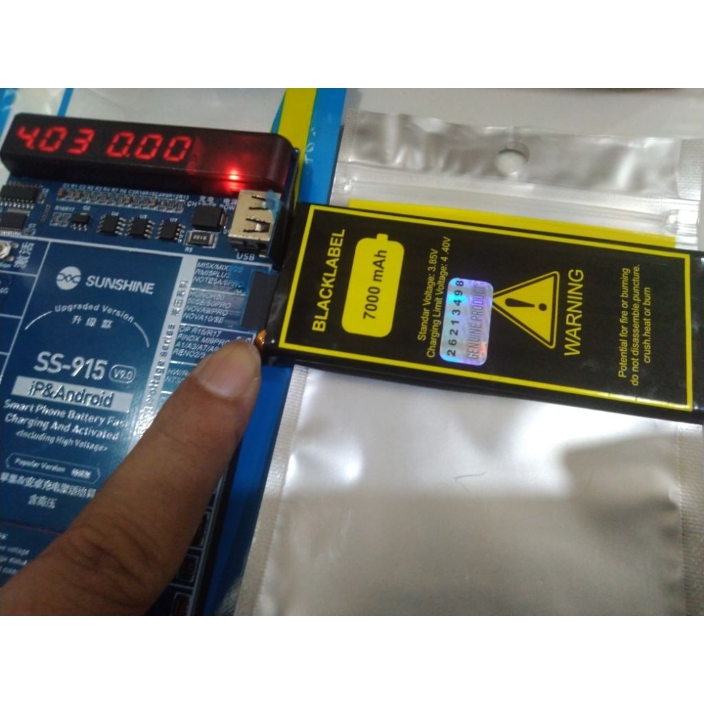 Samsung EB-BN965ABU Batu Batre Battery Baterai Samsung Galaxy Note 9  Double Power 8000mAh 2 iC Prot