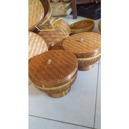 Wakul Bambu Plus Tutup Wakul Bambu Wakul Tradisional