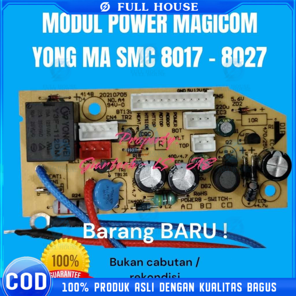 Full House MODUL REGULATOR MAGICOM YONG MA SMC 8017 8027 MAJIKOM MEJIKOM MAGIC COM YONG MA SMC8017 8