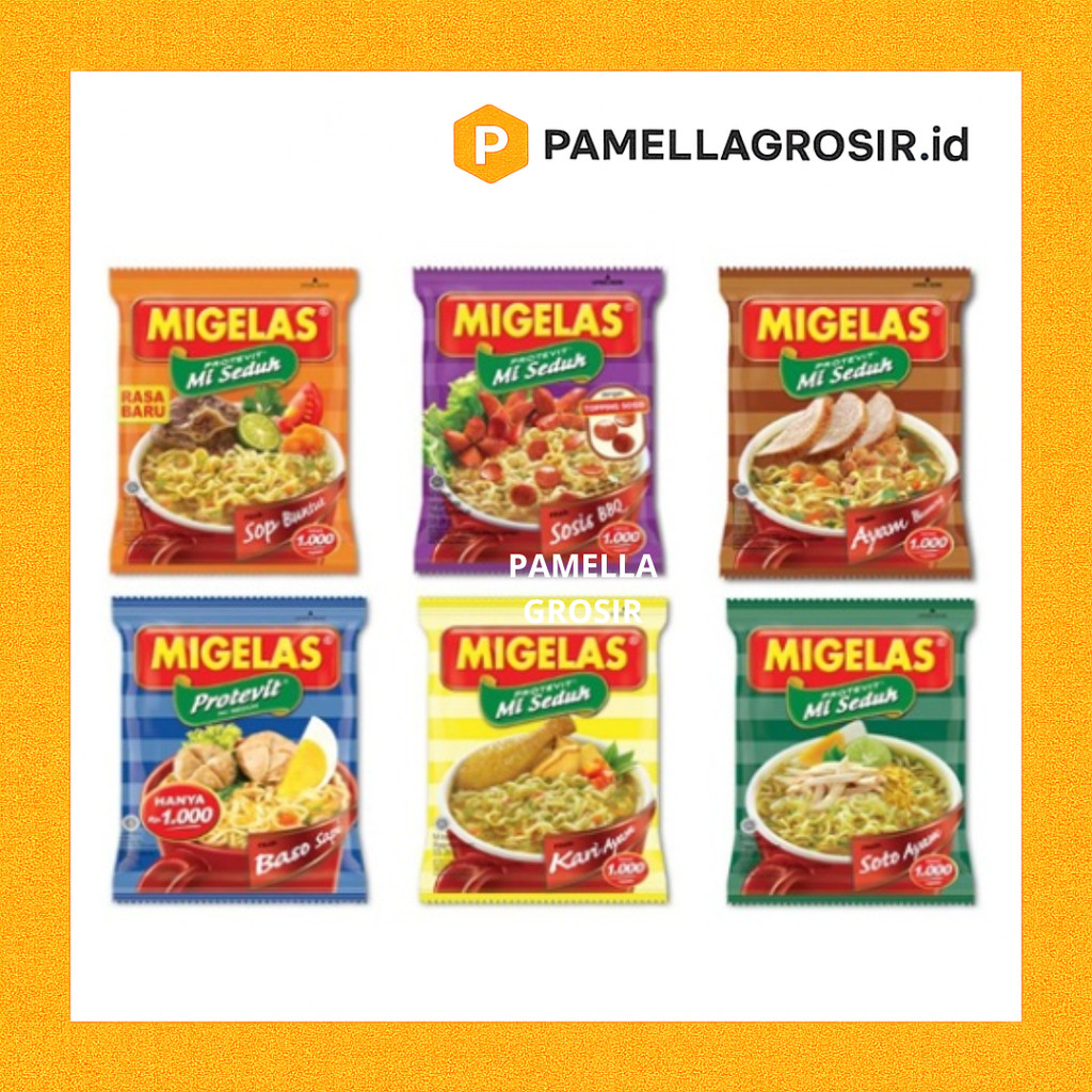 MIE GELAS 1 RENCENG ALL VARIAN - 1 RENTENG 10 PCS
