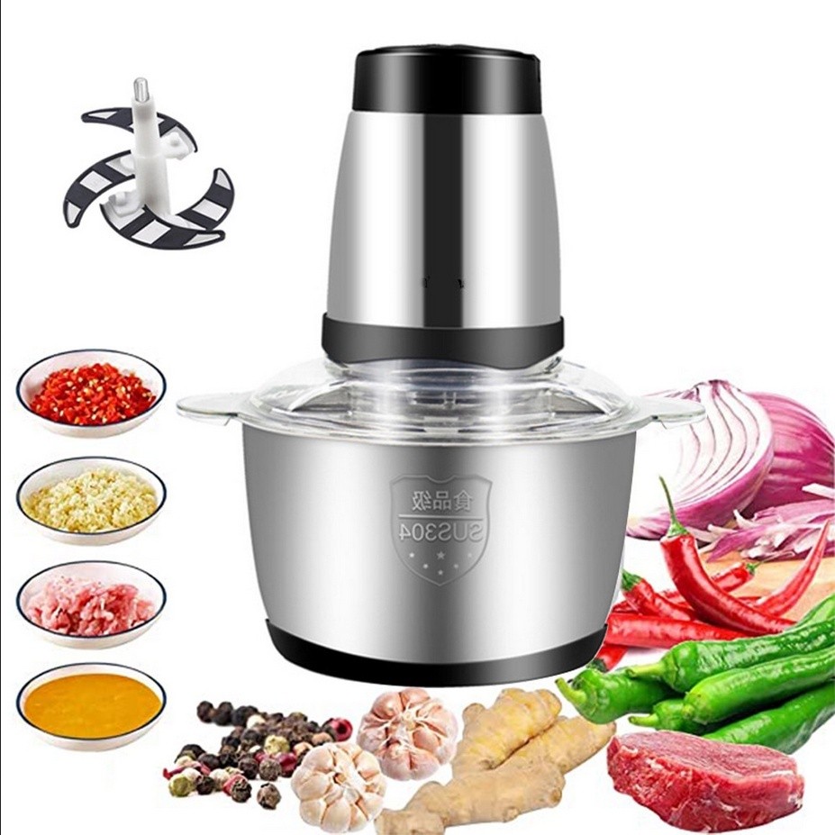 Blender Coper Penggiling Daging Bahan Stainless Kapasitas 2 Liter