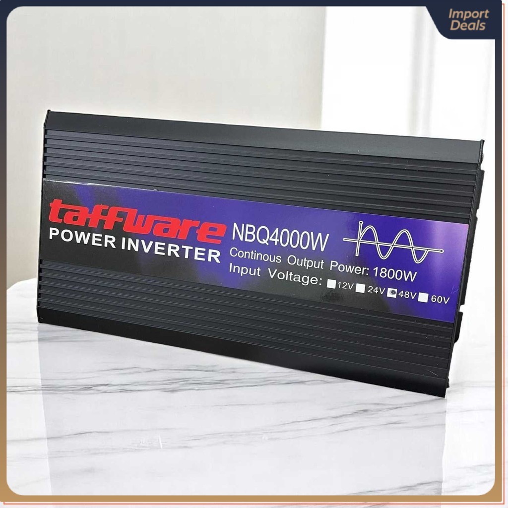 Taffware Power Inverter Mobil Pure Sine Wave DC 48V to AC 220V 4000W - NBQ4000W