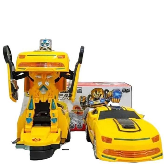 Si kecil.shop50 Mainan Anak Mobil Transform Robot Transformers Bumblebee 8986 - Bumblebee TERLARIS