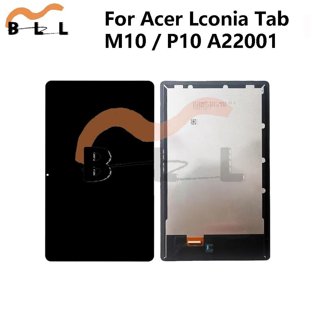 For Acer Iconia Tab P10 A22001 LCD splay Tou Screen gitizer Front Glass Panel Assembly For Acer Lcon