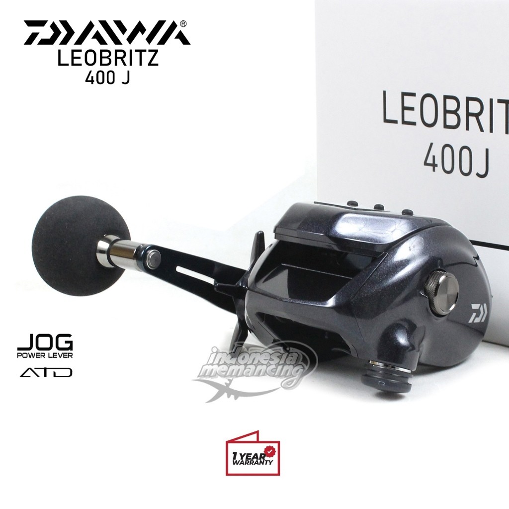 Reel BC DAIWA LEOBRITZ 400 J&JL | OverHead | Power Lever ~ Indonesia Memancing Plaza