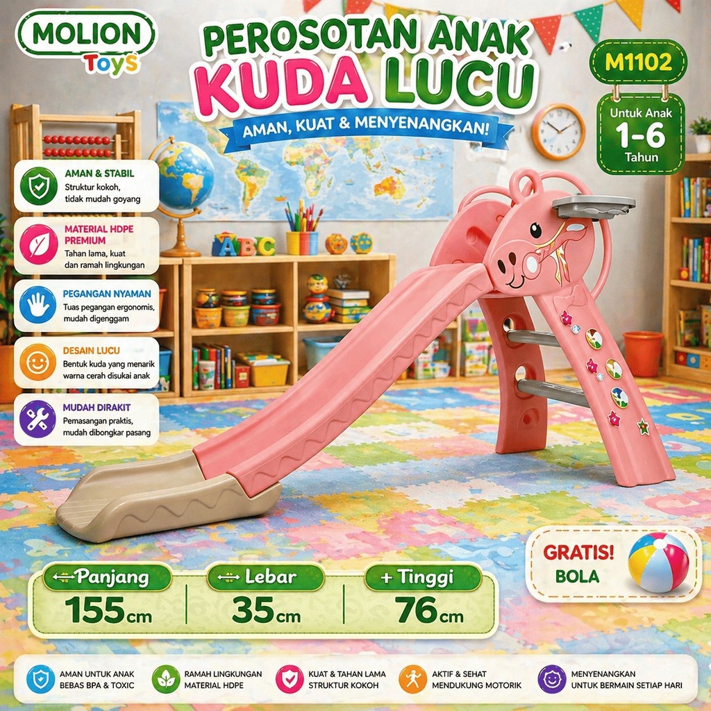 Perosotan Anak Prosotan Seluncuran Anak Playground  M1102