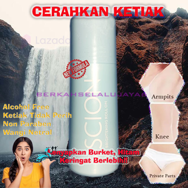 Deodorant Anti Keringat dan Harum Scion® Whitening Roll On - 75 ml Original Nu Skin Perawatan, Kecan
