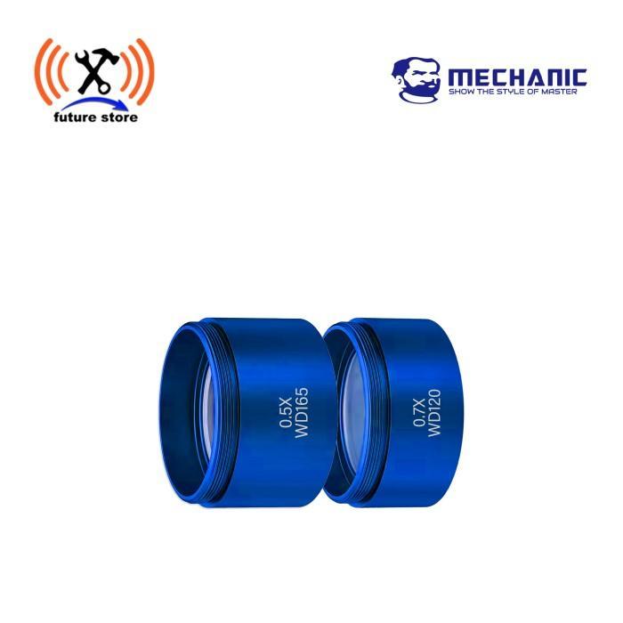 READY Mechanic MCN-0.5X / MCN-0.7X Lensa Peninggi Microscope Mikroscope Auxiliary Objects Lens Micro