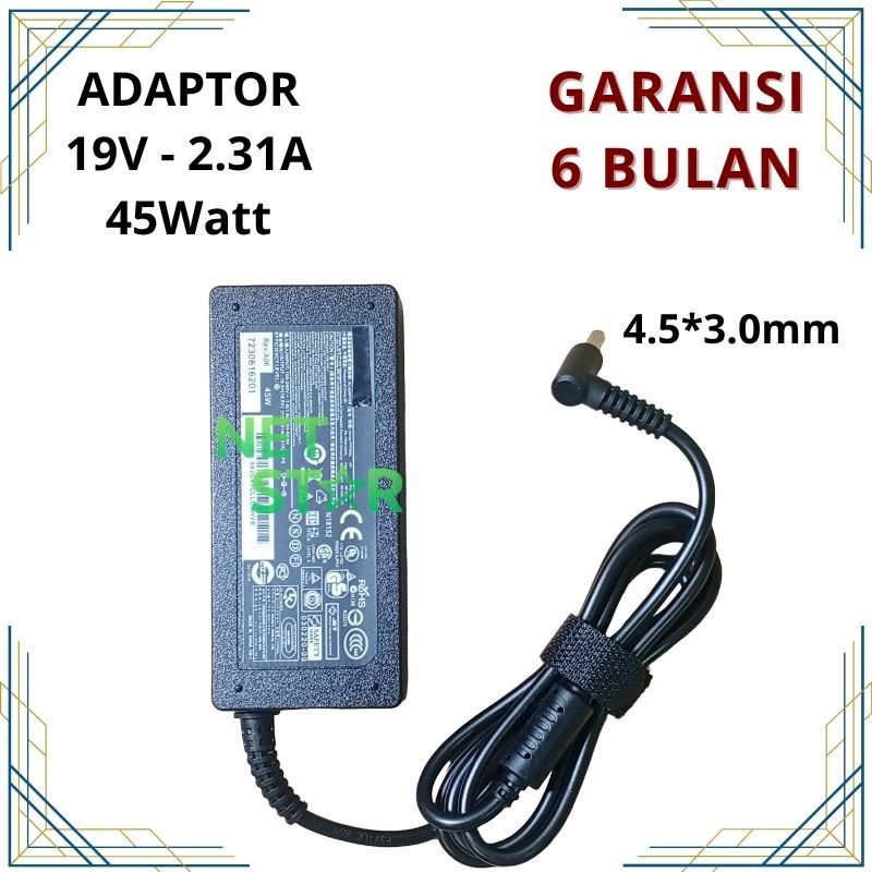 Adaptor Charger HP Model 14s-cf1051TU 14s-cf2516TU 14s-cf2517TU -NS