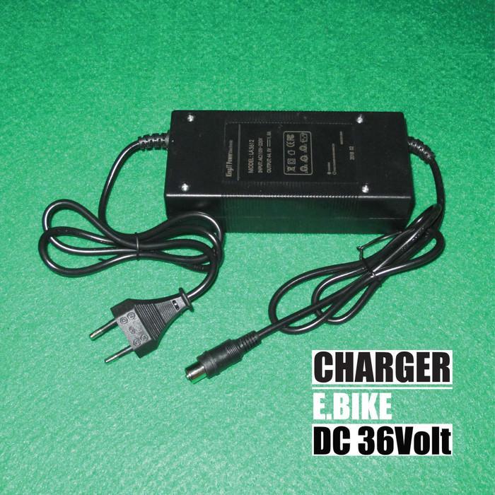 Ready Sparepart Charger sepeda listrik 36Volt DC Mr.Jackie EB904&EB906