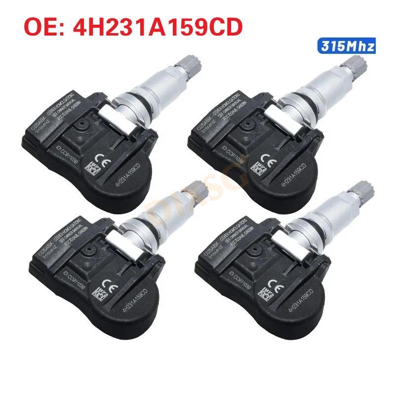 4H231A159CD Tire Pressure Monitor sensor 4pcs For Super V8 20082009 SType XFR XJ XK Vanden Plas For 