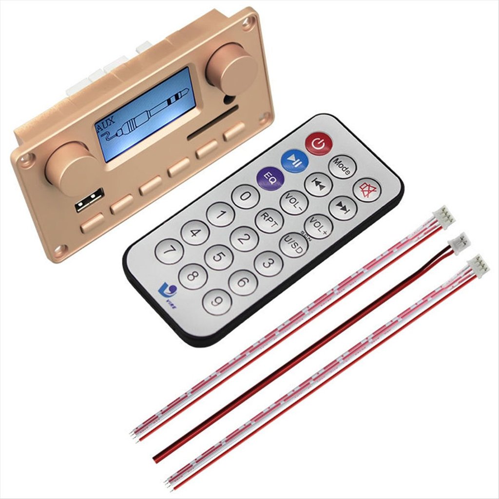(A32M) Wireless Bluetooth Audio Player MP3 Decoder LCD Display Bluetooth Audio Module Car Accessorie