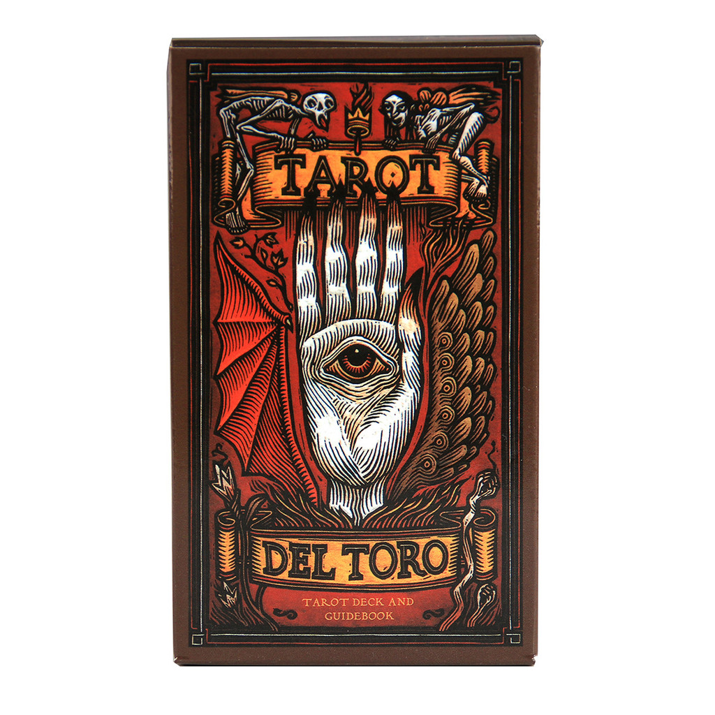 Tarot del A: Kartu Tarot dan Buku Panduan Terinspirasi dari Dunia Guillermo del Toro, Buku Unik untu