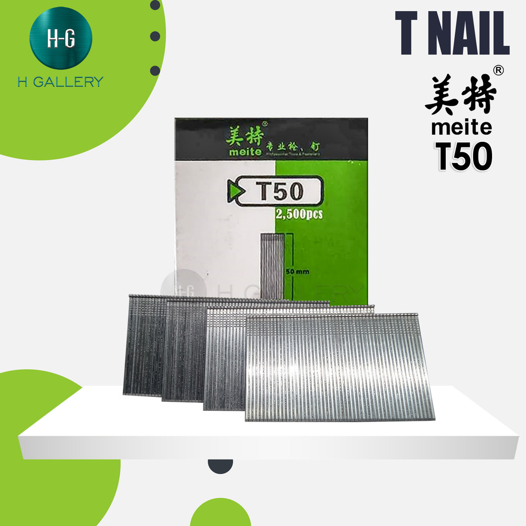 [ MEITE ] PAKU STAPLES TEMBAK REFILL NAIL T50 / NAILER GUN I T 50 / T-50 *S