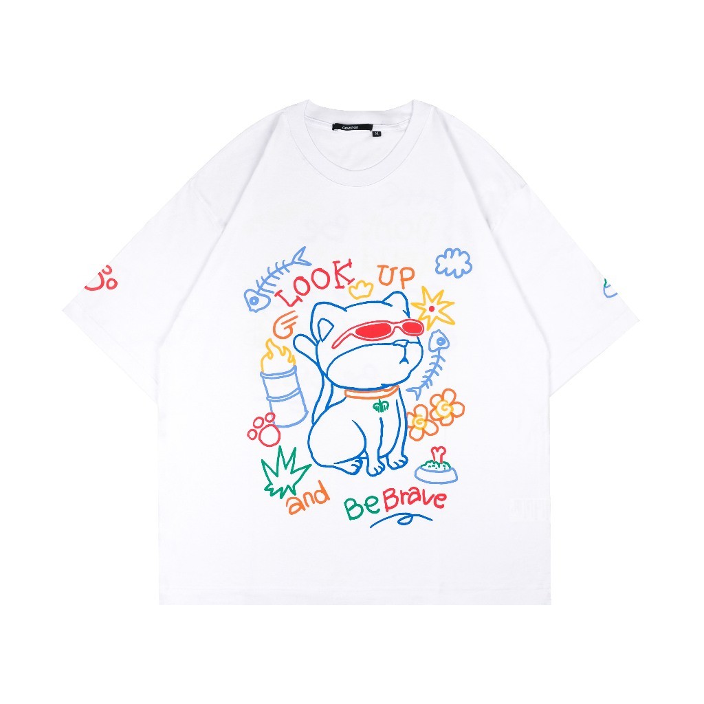 Gozeal | Tees Oversized | Brave Kaos Pria