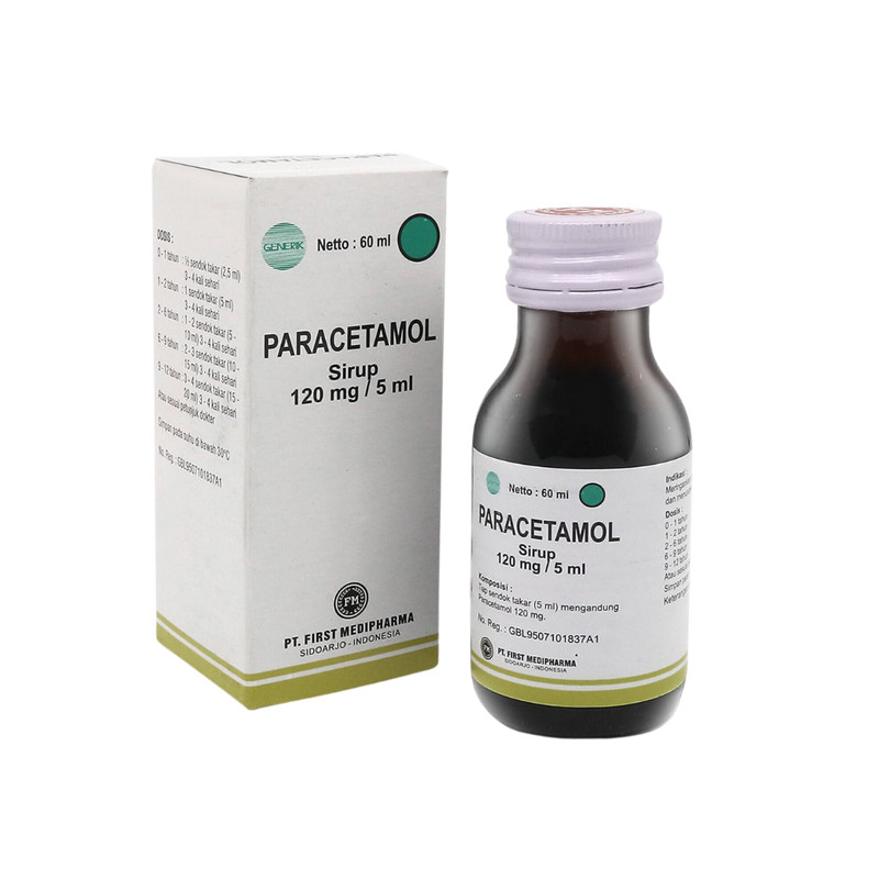 PARACETAMOL GENERIK_006 SIRUP 1 BOTOL @ 60 ML