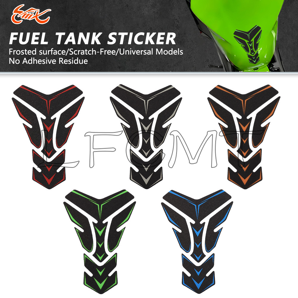 Frsoted Tank Pad Protector Sticker Tankpad Decor Decals Fit for Kawasaki NINJA H2R 400 Z900 Z1000 ZX