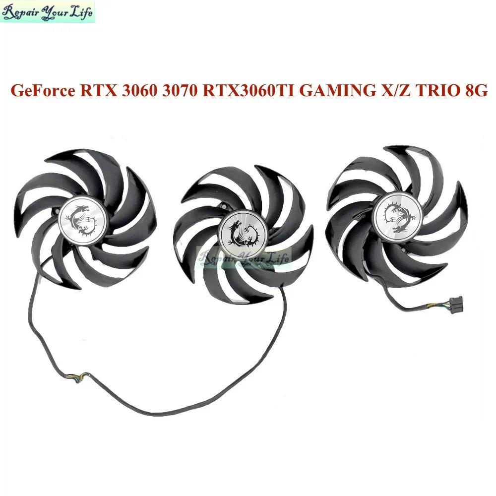 PC VGA Fan Cooler Raator for MSI GeForce RTX 3060 3070 RTX3060 RTX3060TI GAMING X/Z TRIO 8G Graphics