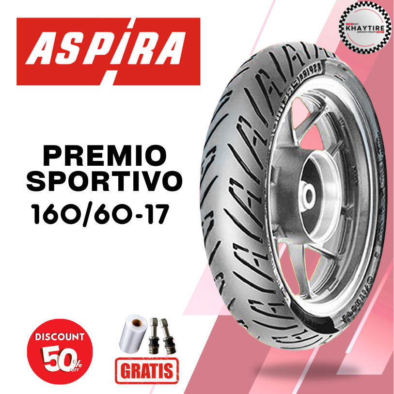 Ban Motor ASPIRA PREMIO SPORTIVO 160/60 Ring 17 Tubeless