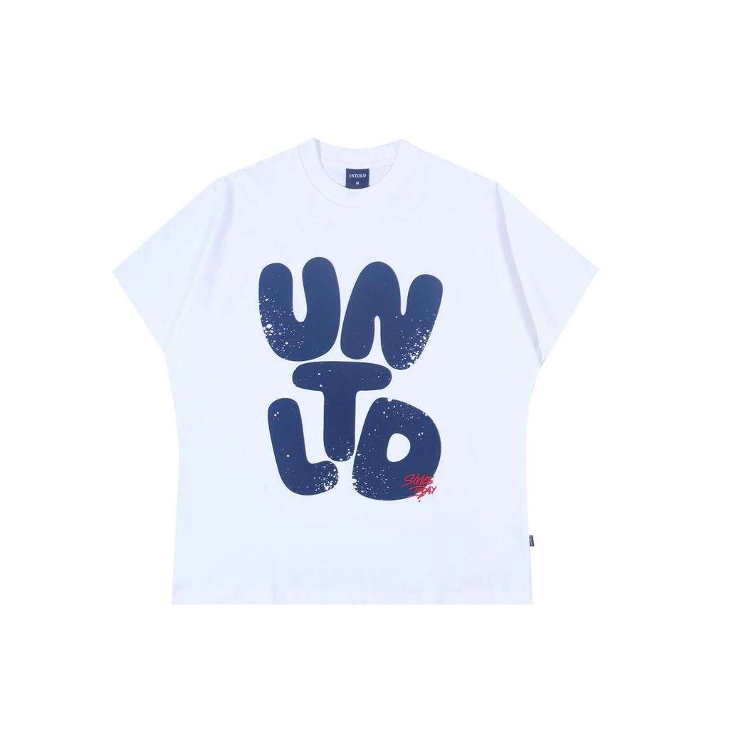 BUBBLE  TEE - BROKEN WHITE