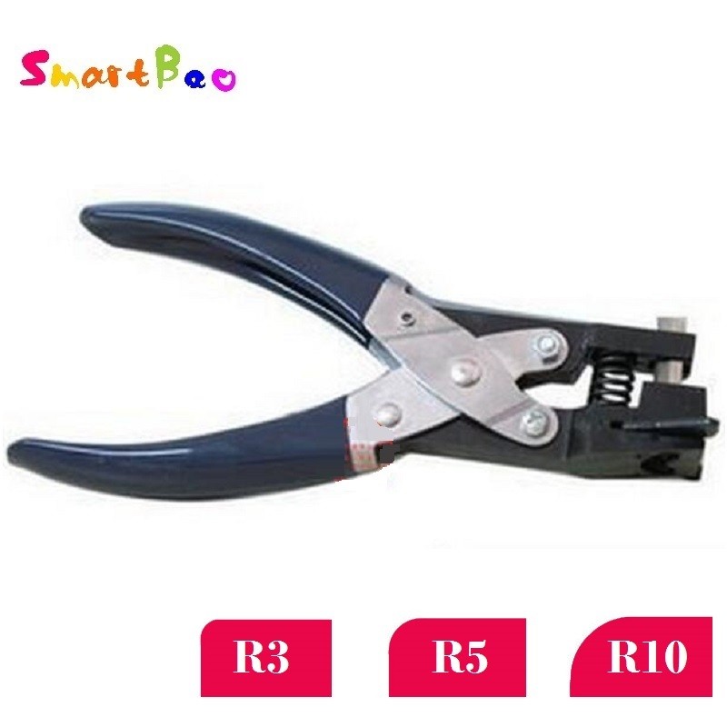 R3/R5/R10 Corner Hole Pun Corner Rounder Pun Cutter for PVC Card, Tag, Photo; Heavy Duty Clipper App