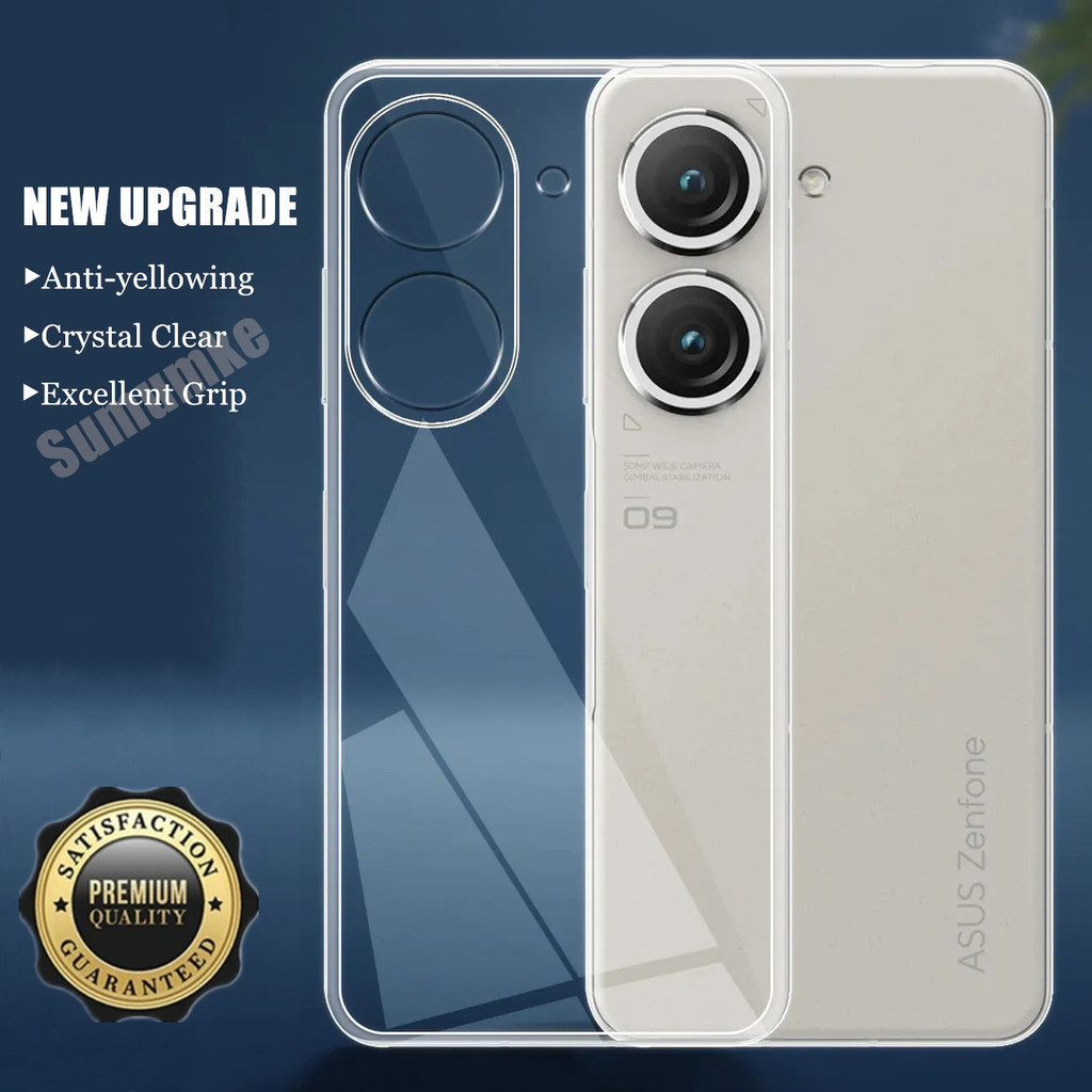 CASE ASUS ZENFONE 9 / ZENFONE 10 SOFT CASE CLEAR ULTRATHIN JELLY CASE