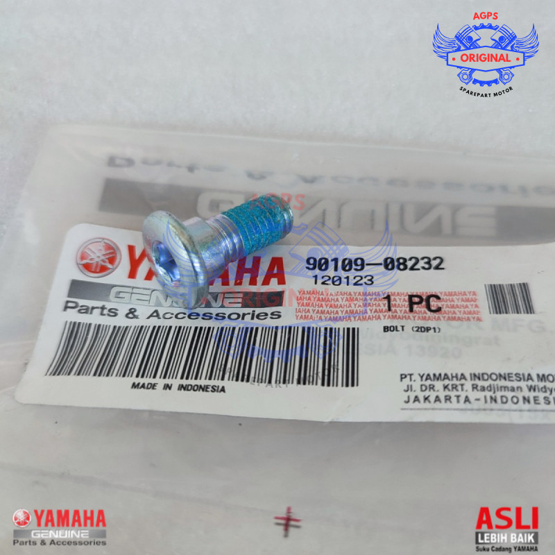 BAUT PIRINGAN CAKRAM BELAKANG NMAX XABRE VIXION BK8 ORI 90109-08232