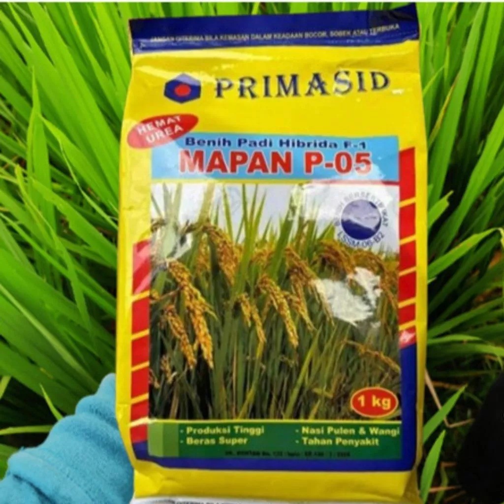 (5KG) Benih Padi Hibrida Mapan 05 Primasid Tahan Hama Termurah