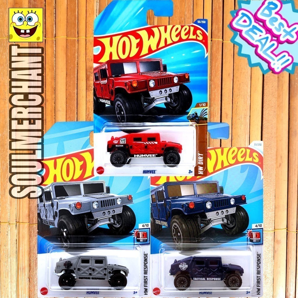 HOTWHEELS HUMMER HUMVEE POLICE JEEP