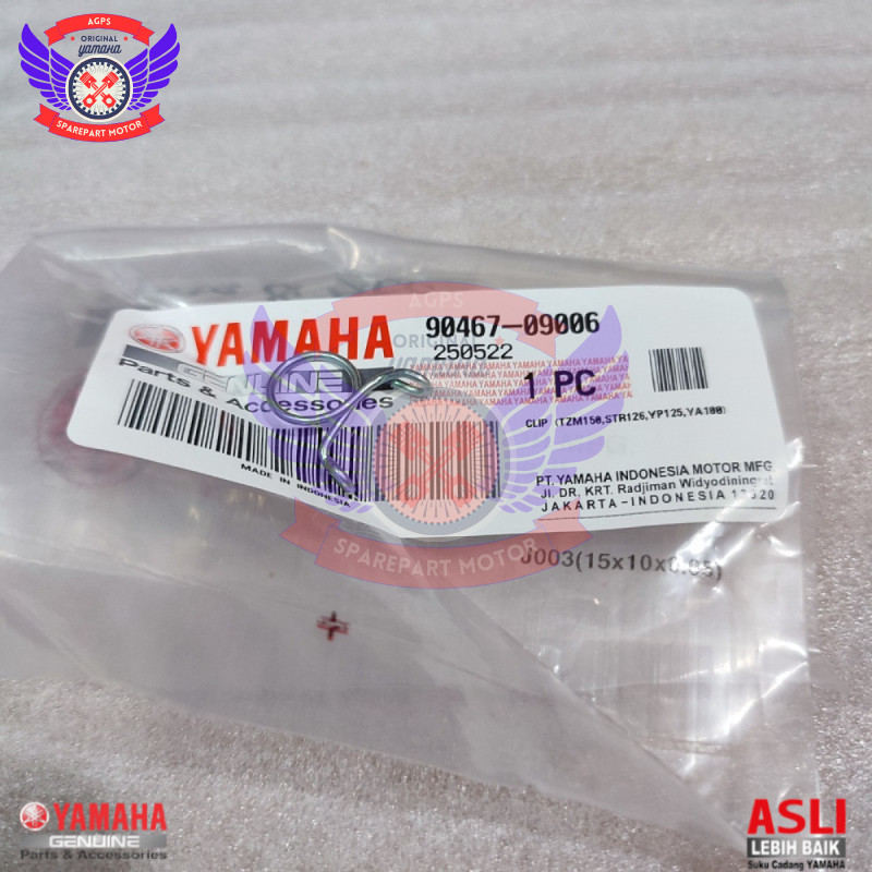CLIP KLIP KLEM SELANG BENSIN RX KING ORIGINAL 90467-09006