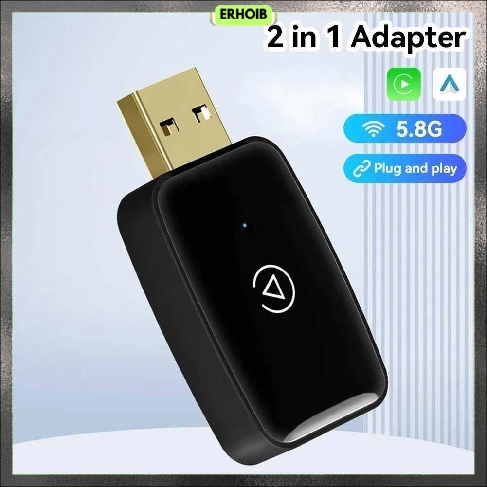 Wireless CarPlay Adapter USB Dongle Android Auto Bluetooth 5.0 - PS-U2