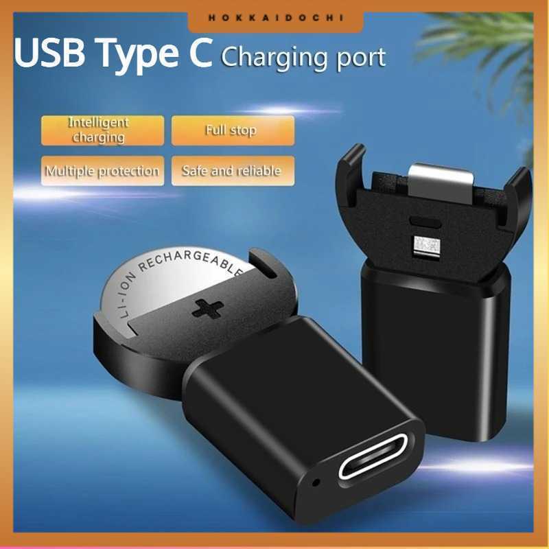BCase Charger Baterai Kancing Li-ion LIR2032 LIR1632 USB Type C - BC42