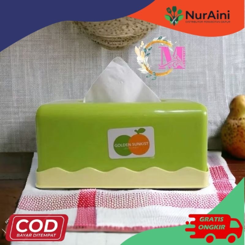 (RP) tempat tissu segi golden sunkist TTS 1061 H