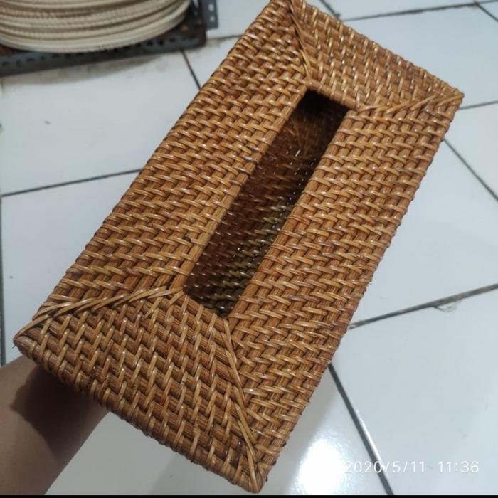 box tissue rotan/kotak tisu rotan/tempat tissue rotan/box tisu
