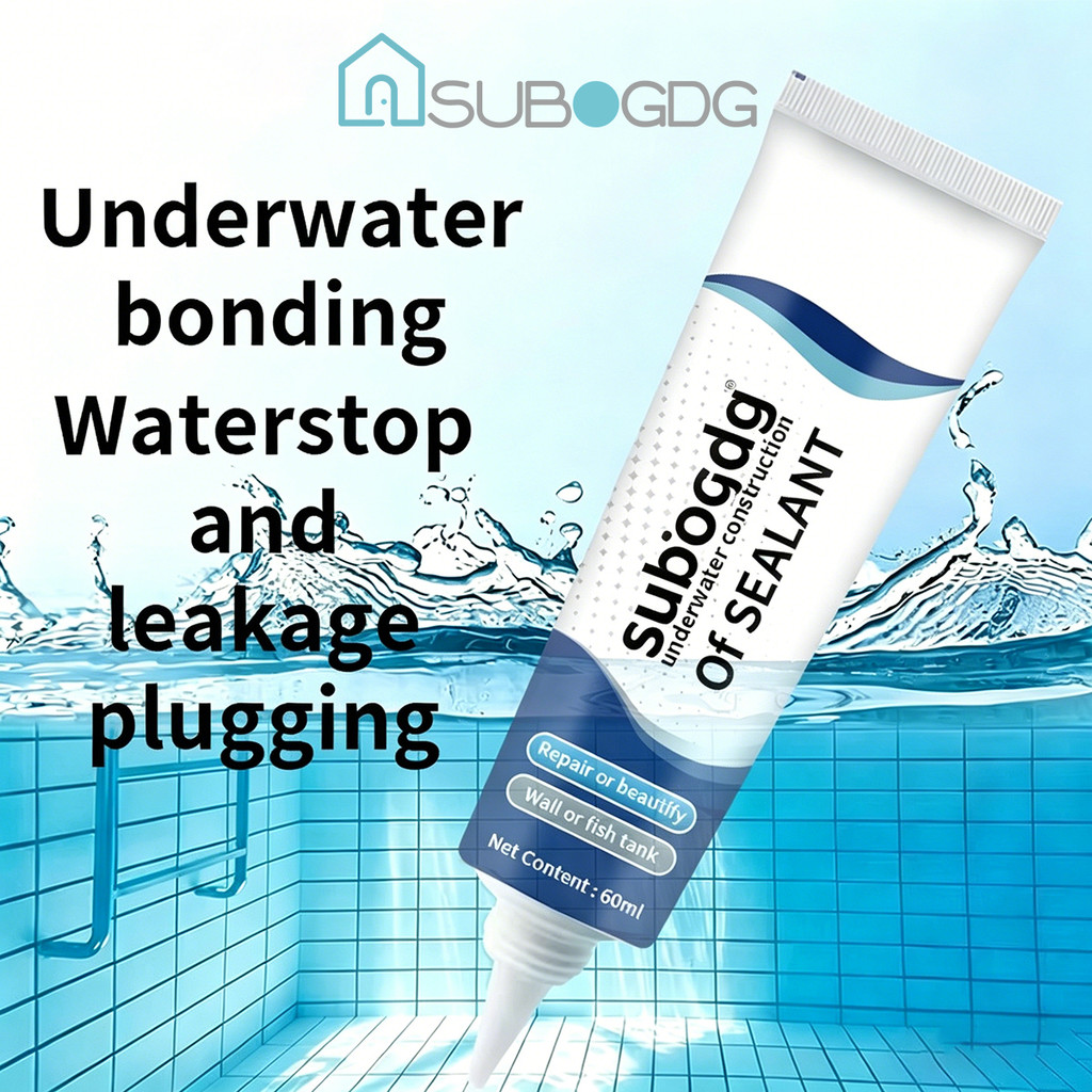 SUBOGDG Sealant bawah air/menyumbat kebocoran dan memperbaiki kebocoran tangki ikan/ tahan air Lem k