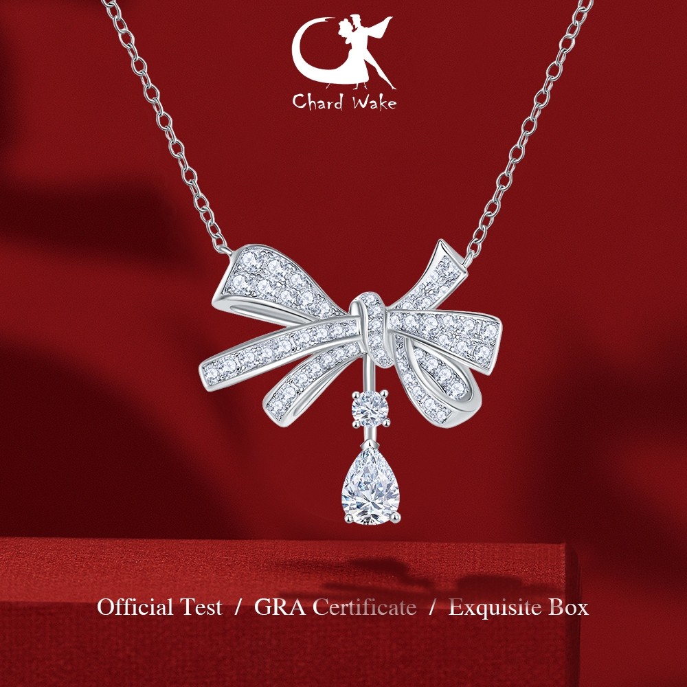 PERHIASAN Chard Wake Kalung Wanita Berlian Butterfly Korea Fashion Sertifikat GRA Original