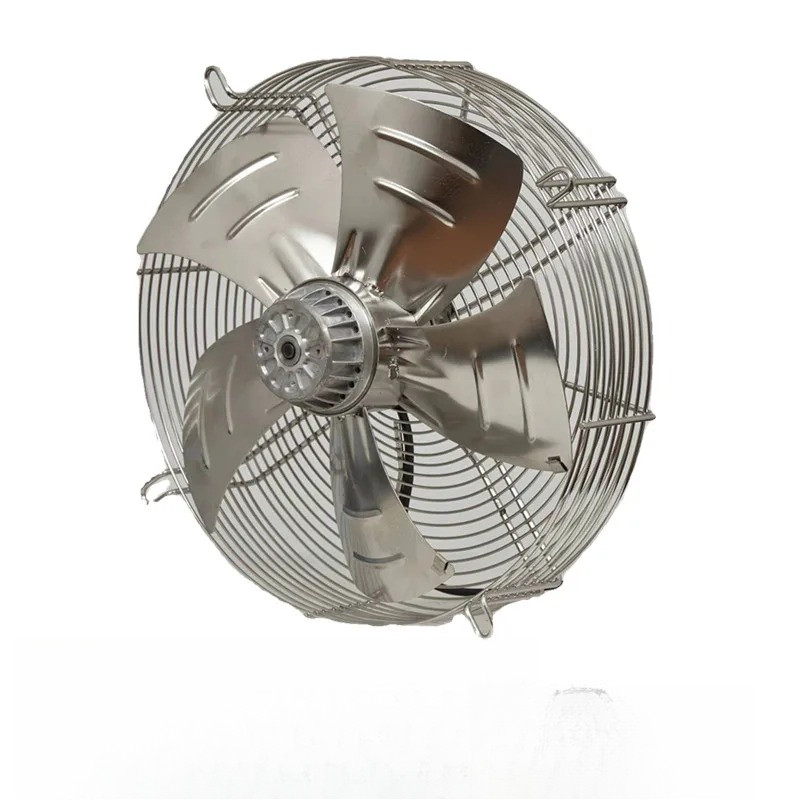 304 external rotor axial flow fan mesh cover fan factory cooling fan