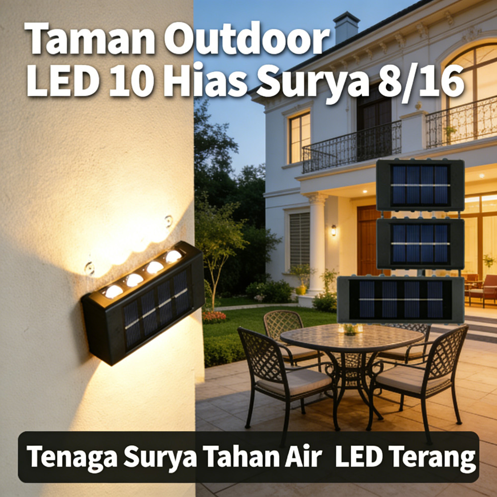 Taman Hias Outdoor LED Surya 16