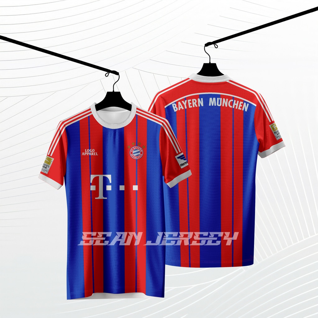 Jersey Bola Bayern Munich 2014 Full Printing