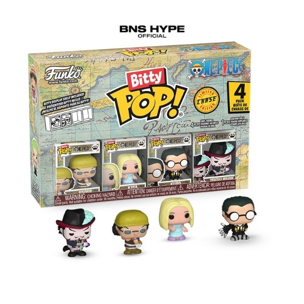 Funko Bitty POP One Piece Usopp 4pk