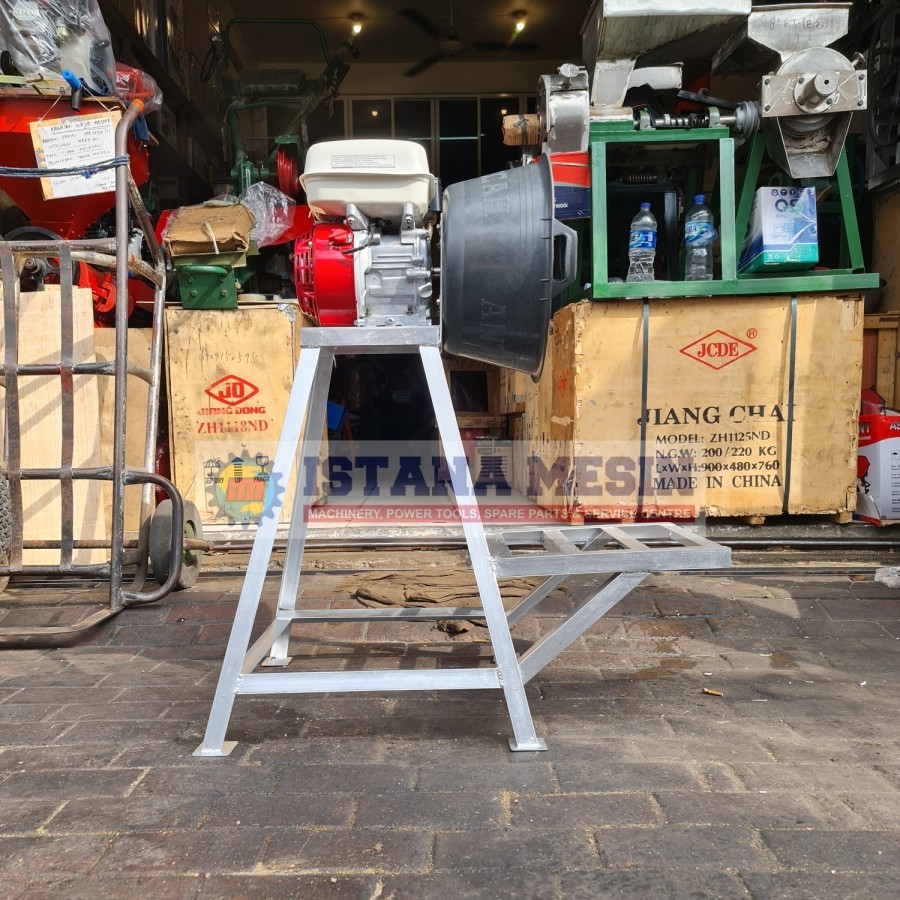 MESIN PARUT KUKUR KELAPA PARUTAN KELAPA + MESIN BENSIN HONDA GX 160