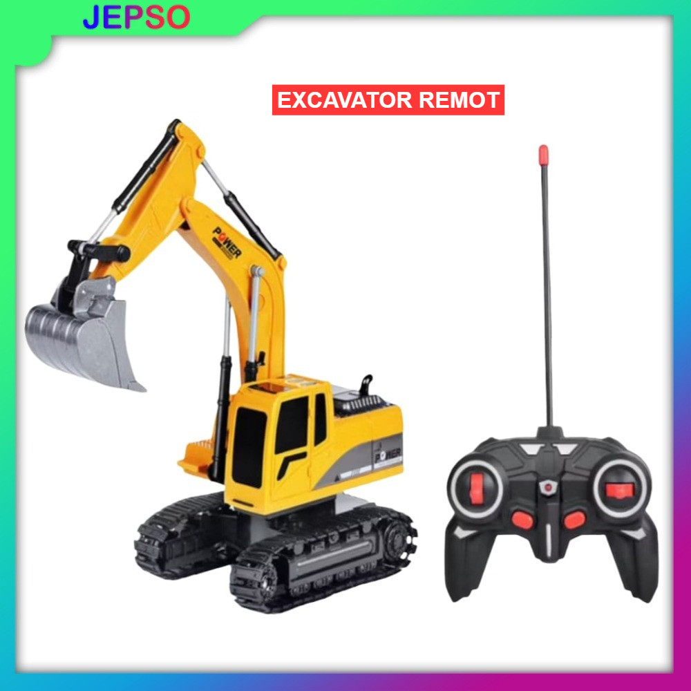 Mainan Excavator Kendaraan Teknik / Mainan  Excavator remot kontrol / mobil mainan Excavator / Maina