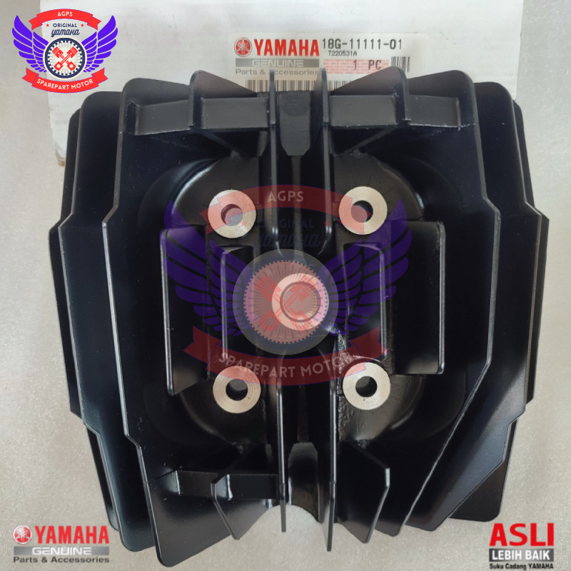 Cylinder Head Kop Nanas BELIMBING Yamaha YZ 125 RX King Original YGP Japan 18G-11111-01