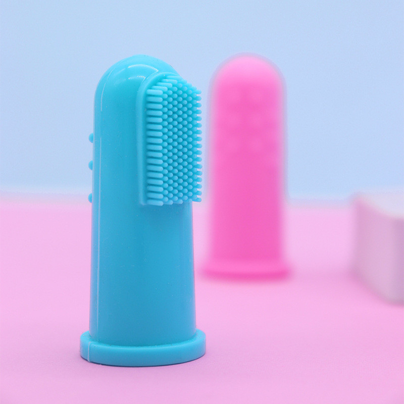 Pet Toothbrush, Silicone Finger Cover, Teeth Cleaning, Dog Brushing, Cat Toothbrush, Oral Cleaning, 
