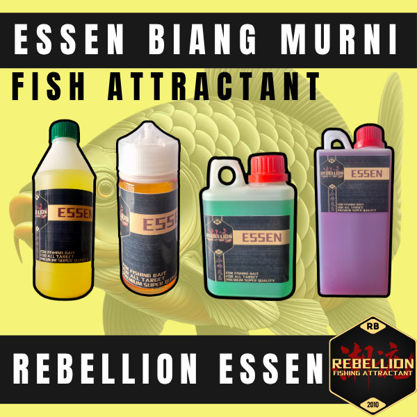 Essen Biang Bulus Oil Base Grade A Rebellion Umpan Ikan Mas Patin Nila Mujair Bawal Lele