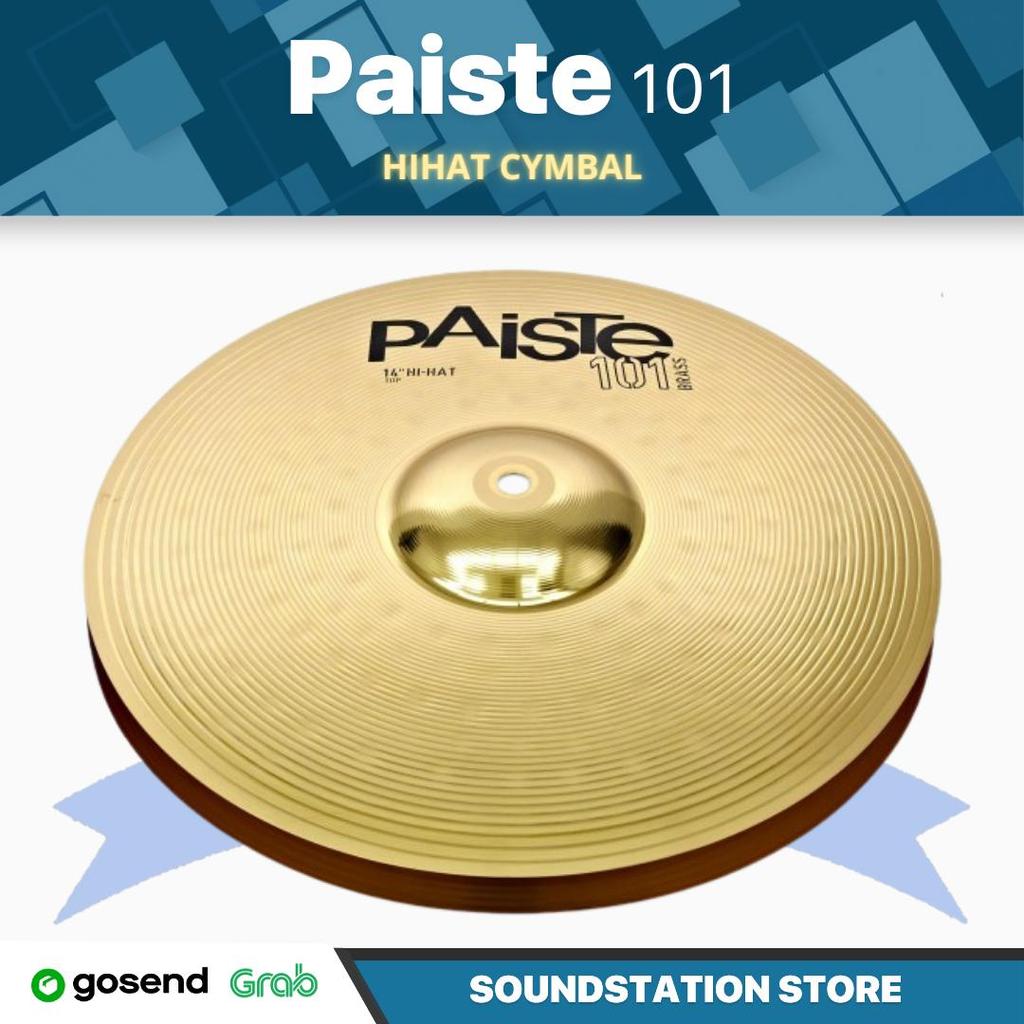 Paiste 101 Brass Hi Hat Cymbal 14" - Hihat Original 14inch