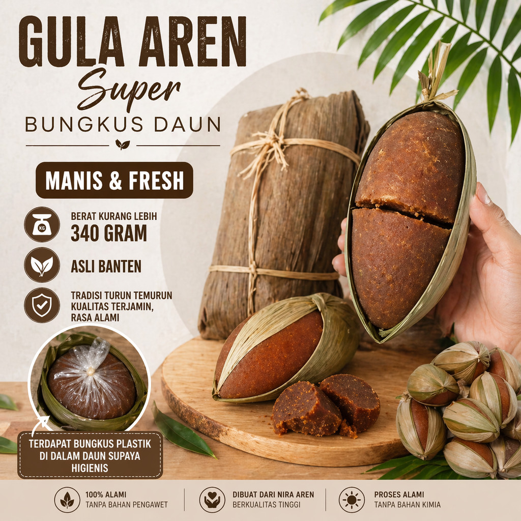 Gula Aren Baduy Asli Murni