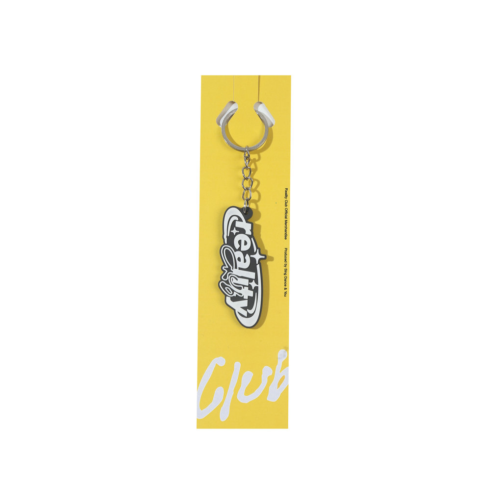 Reality Club - Logotype 2 - Keychain - Monochrome