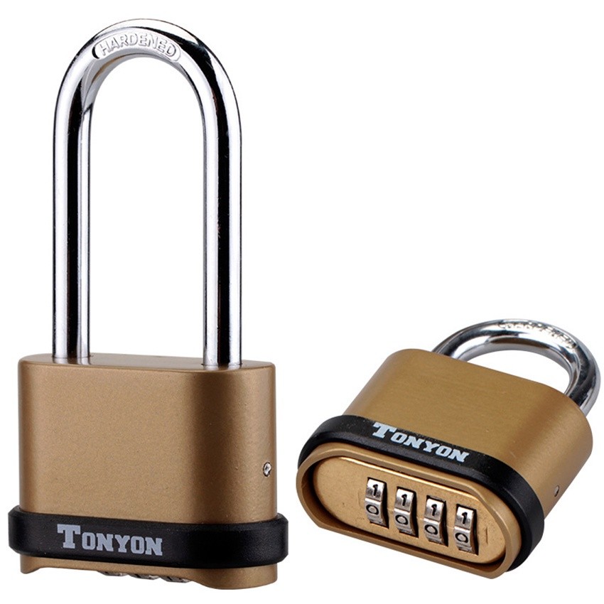 Gembok Padlock Kode Angka Kombinasi 4 Digit Anti Air Gembok Padlock Kunci untuk Pagar Rumah Anti Mal